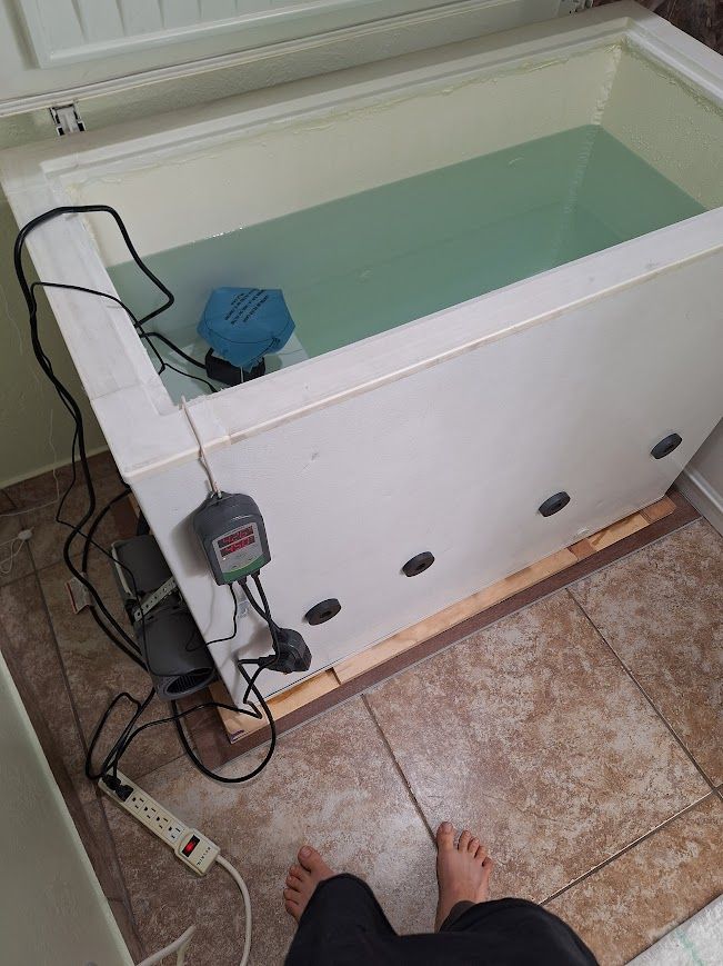 Chest Freezer Cold Plunge