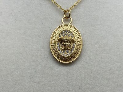 Versace Medusa Necklace