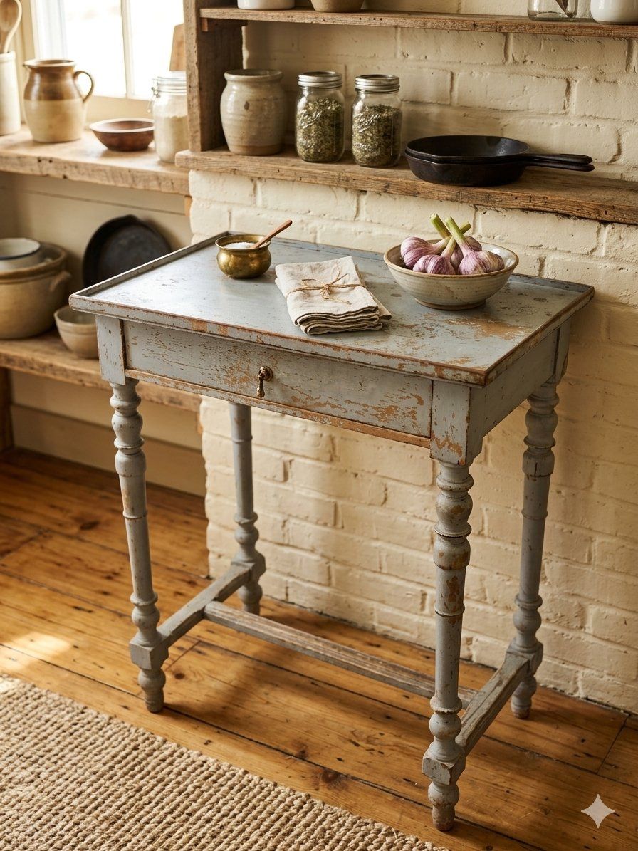 Antique | Primitive Side Table