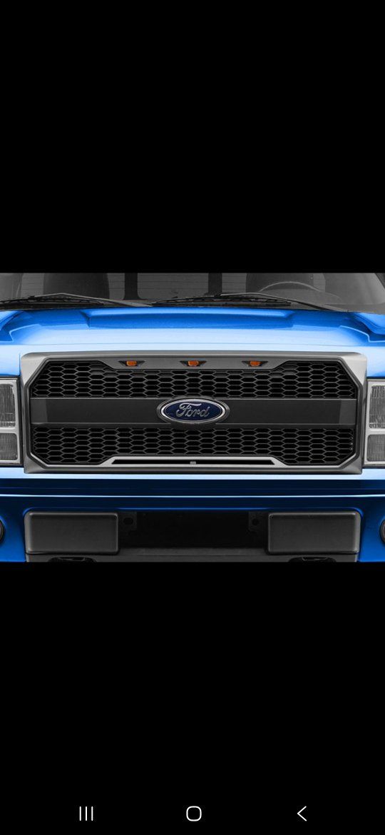 Grille with LED Lighting and Emblem Housing