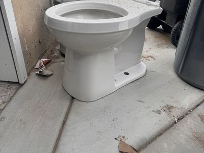 Gerber Elite AL-28-890 Toilet Tank & Cover Kit - White, 1.6 GPF, 12" Rough-In, Fluidmaster