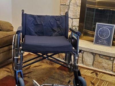 Over sized Wheel chair