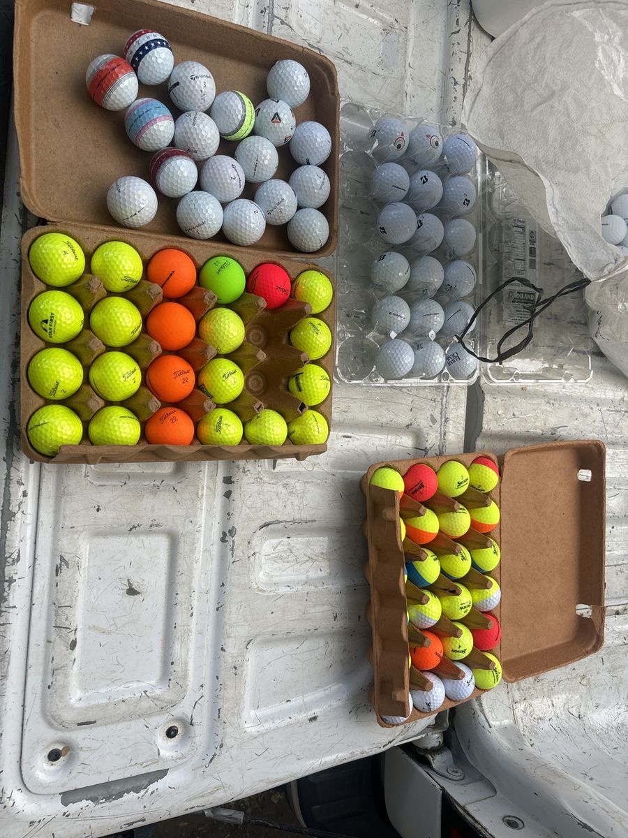 Golf balls 1.00 each