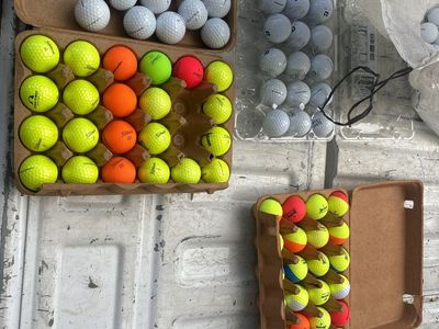 Golf balls 1.00 each