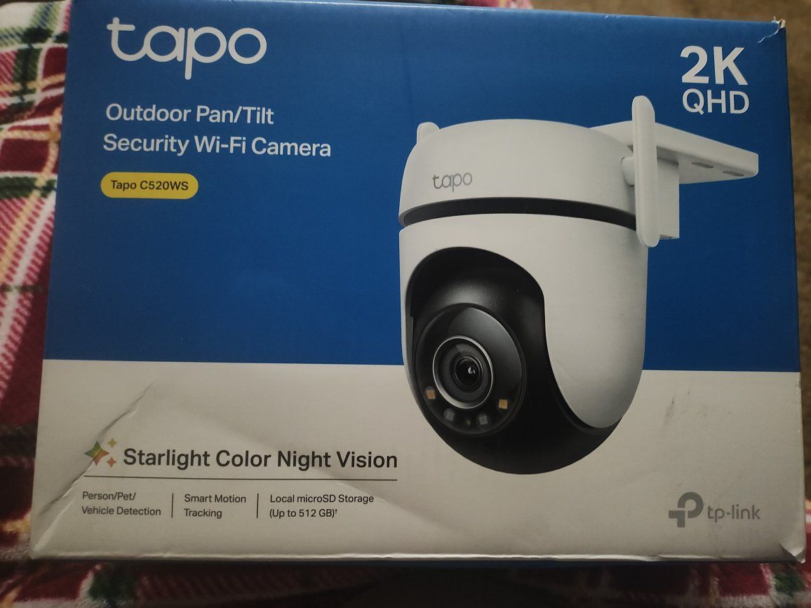 tapo outdoor pan pill security Wi-Fi camera