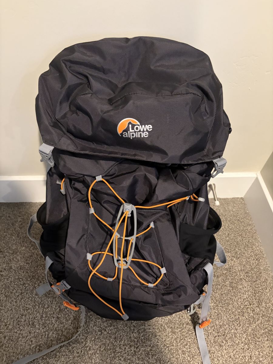Lowe Alpine Cholatse II 55:65L - Gray/Orange