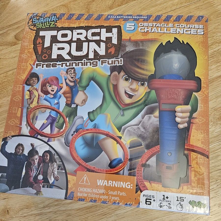 Torch Run (Free-Running Fun!) Board Game