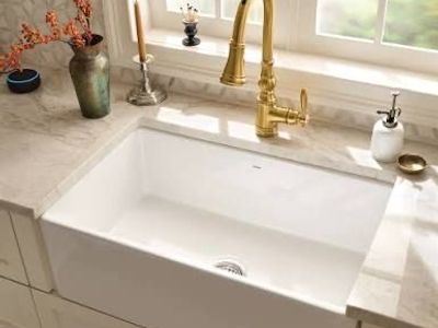 New! Moen Fireclay 30 Undermount Sink
