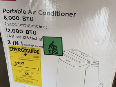 Portable Air Conditioner 8,000 BTU 3-in-1 Cooling and Dehumidifying