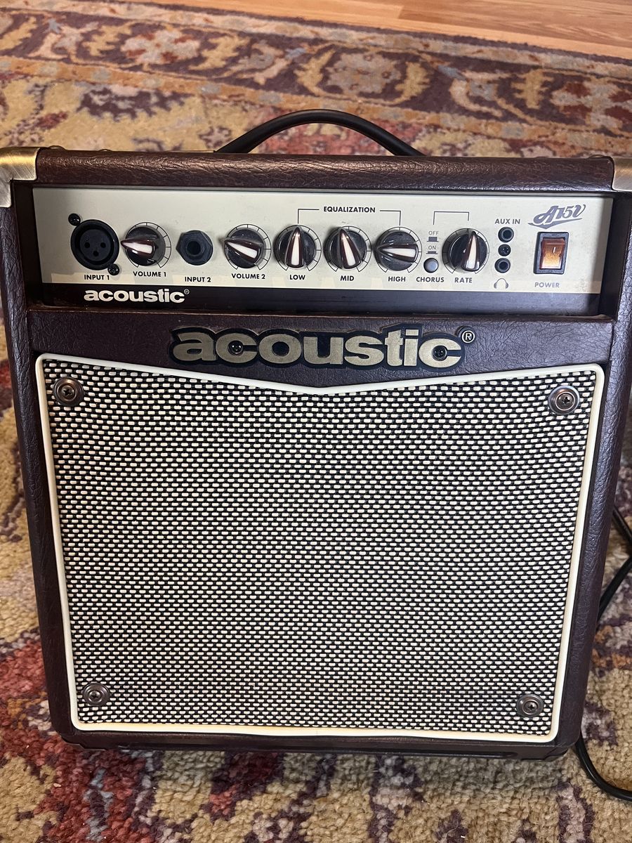 Acoustic A15V | 15W Wedge Amp