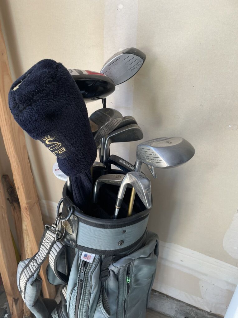 Golf Clubs And Bag