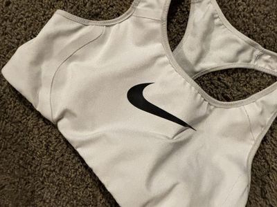 Nike Gray Sports Bra Women's (medium but tight fit) - Lightly Used, Great Condition