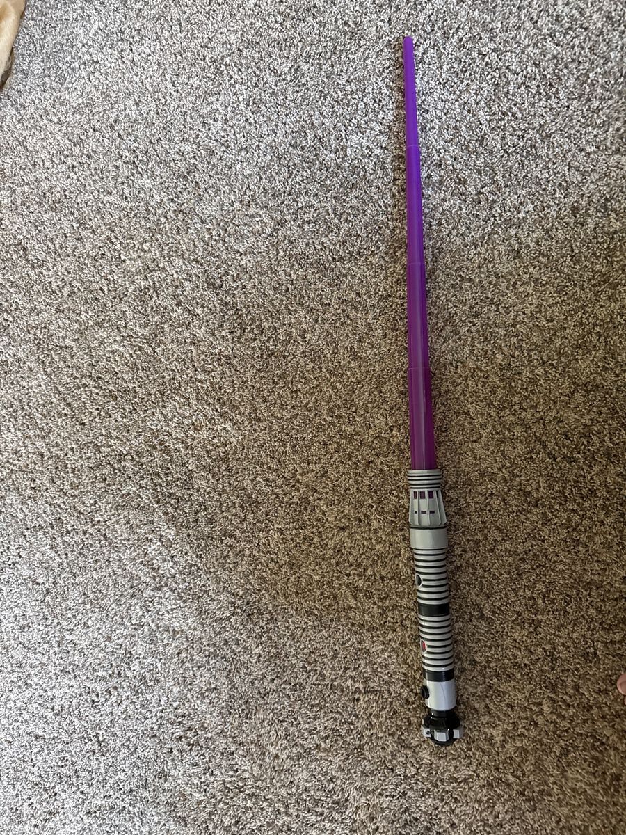 Star Wars The Black Series Mace Windu Force FX Lightsaber Purple Blade Hasbro