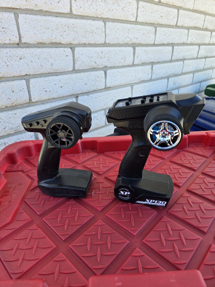 Rc controllers brand new never had batteries in them
