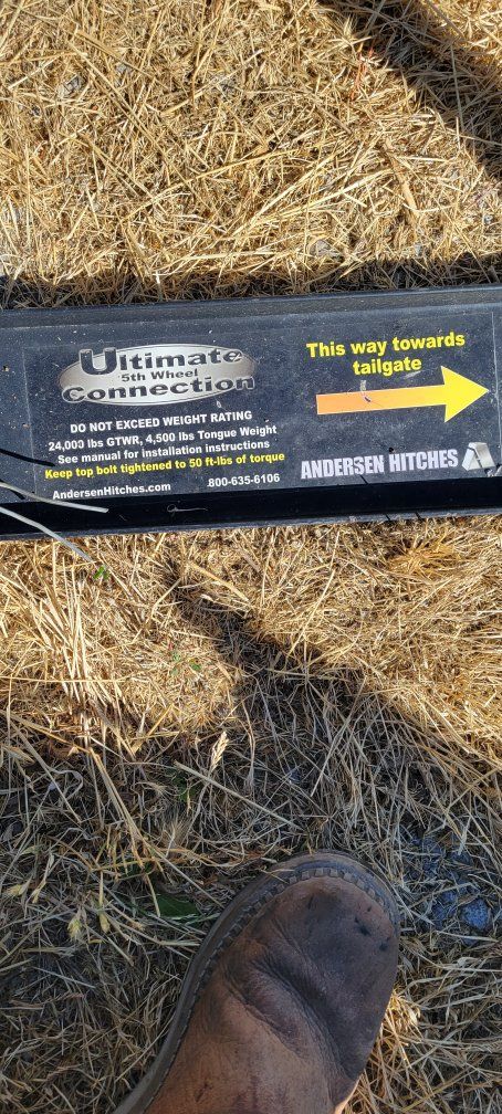 Andersen Hitches Ultimate 5th Wheel Connection 24,000 lbs GTWR