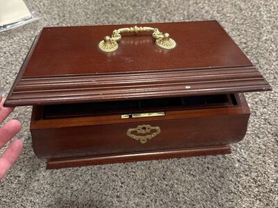 Cherry Wood Jewelry Box