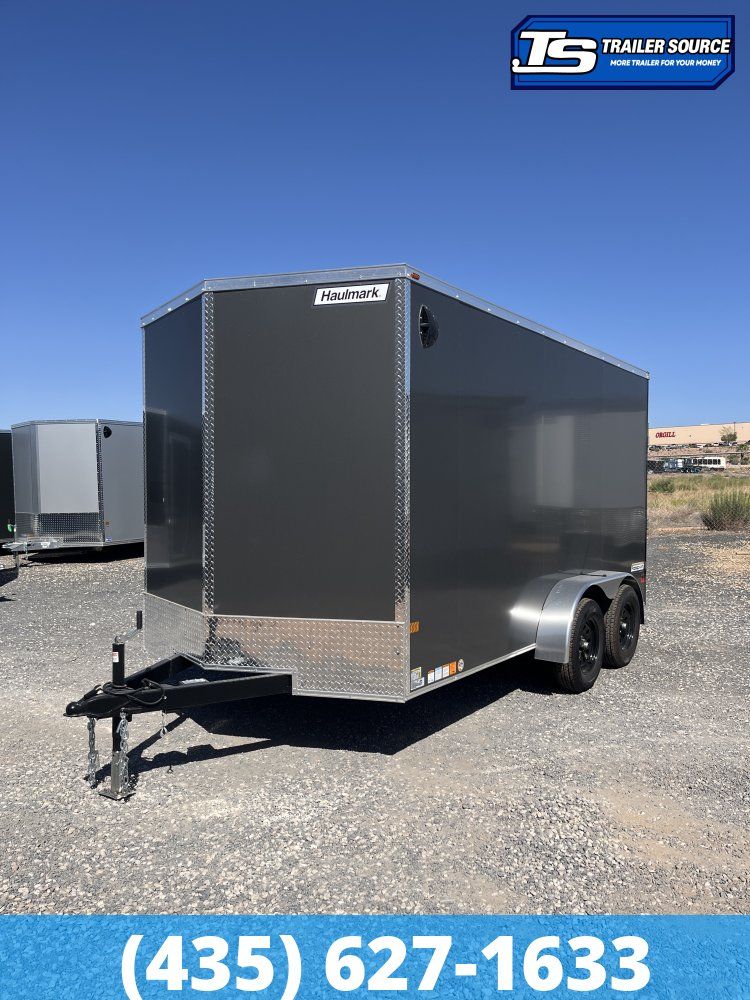 7x14 Haulmark Passport DELUXE Enclosed Cargo Trailer - 7'0" Interior - 7K GVWR - .080 PolyCor
