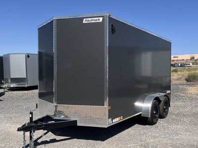 7x14 Haulmark Passport DELUXE Enclosed Cargo Trailer - 7'0" Interior - 7K GVWR - .080 PolyCor