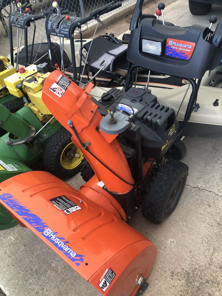 Husqvarna 30” snowblower for sale, $250