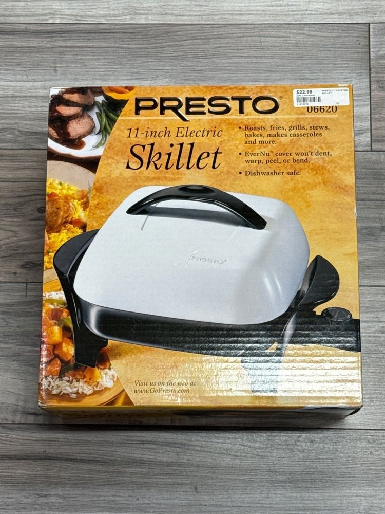 PRESTO 11 INCHES ELECTRIC SKILLET 06620