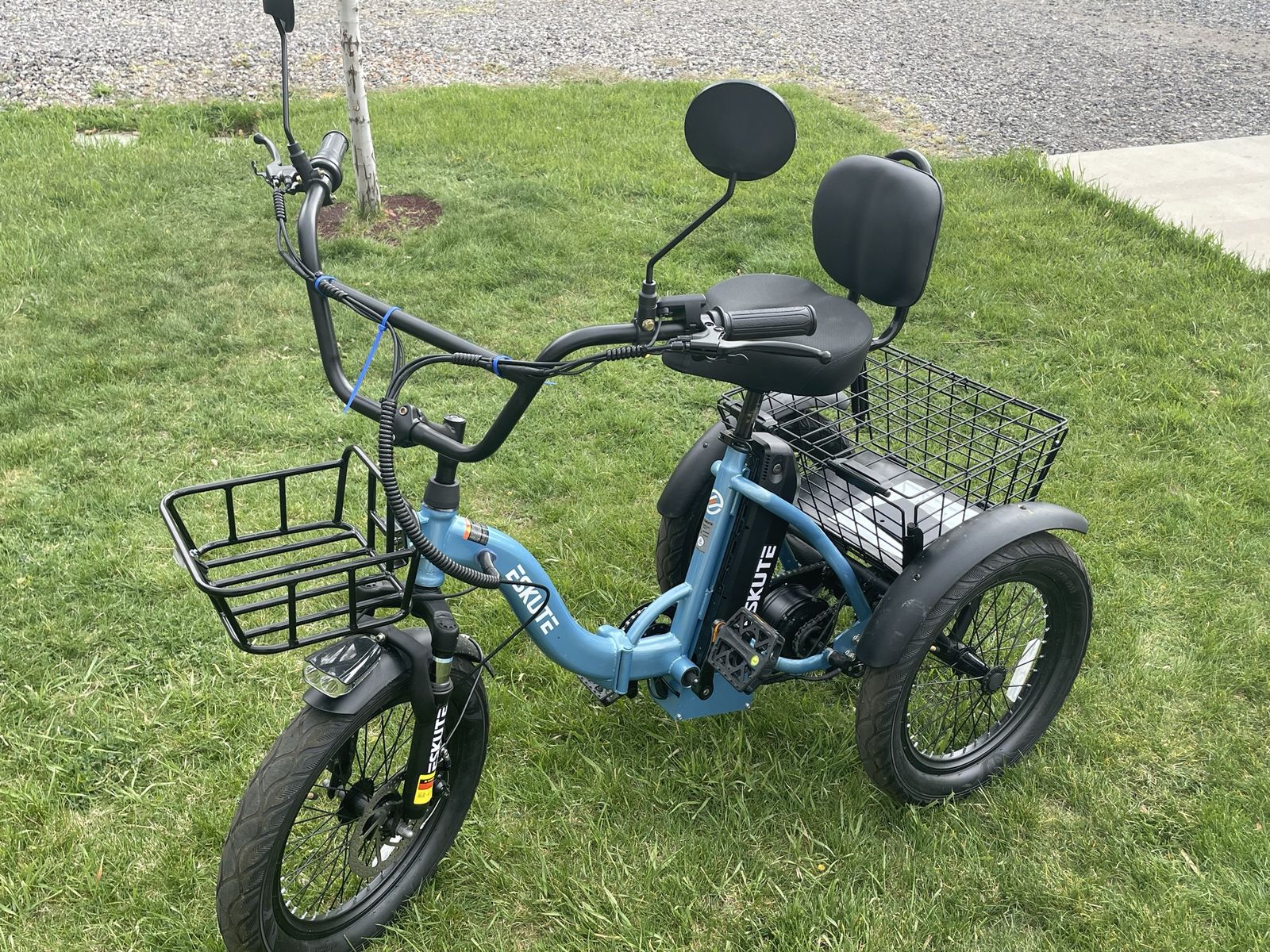 Electric trike - eskute 3 speed
