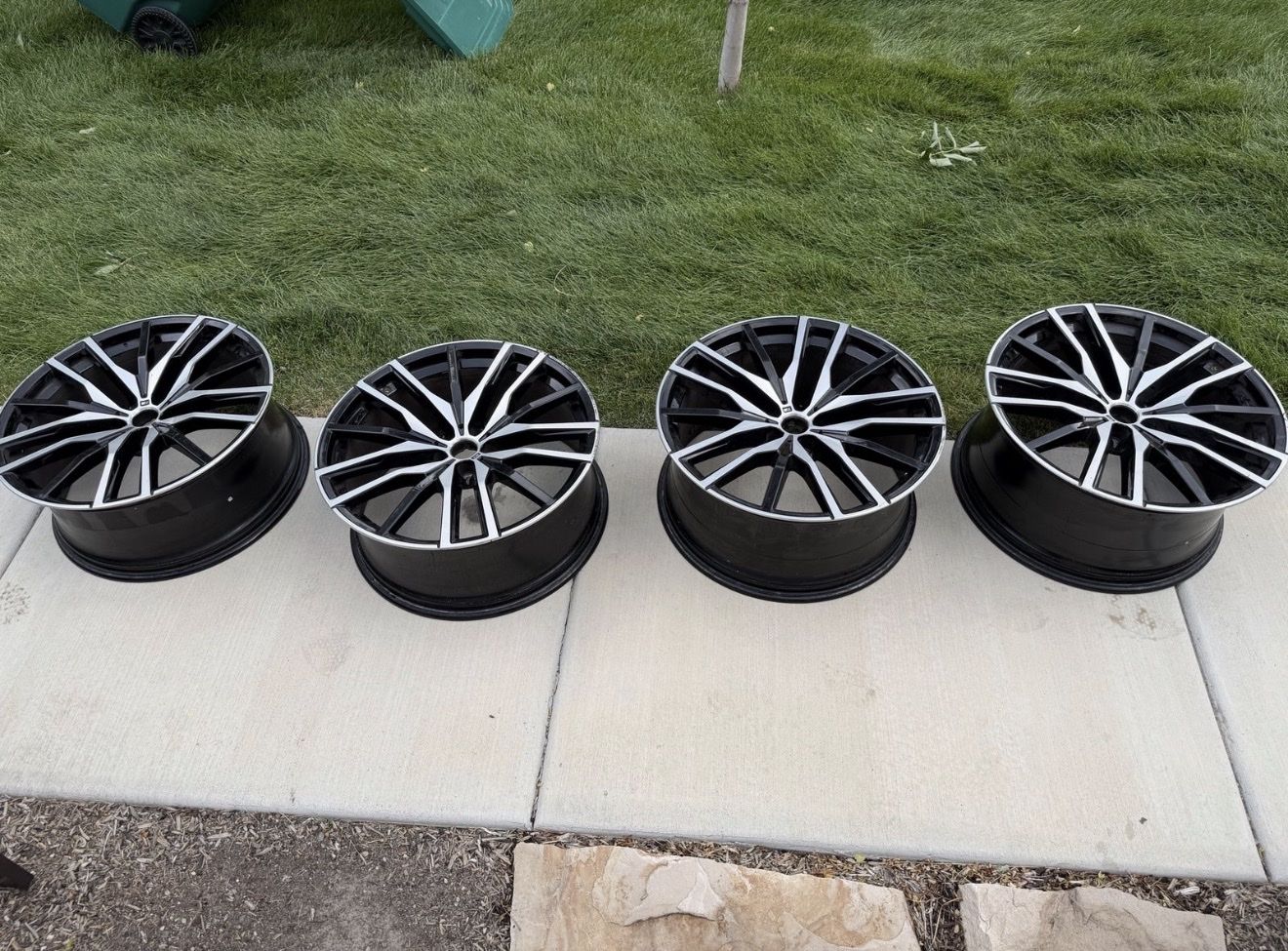 OEM BMW 742M Wheels Rims 22” staggered G05-Set of 4 