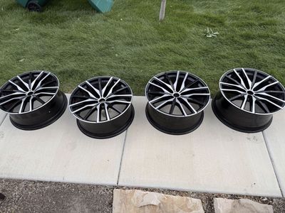 OEM BMW 742M Wheels Rims 22” staggered G05-Set of 4