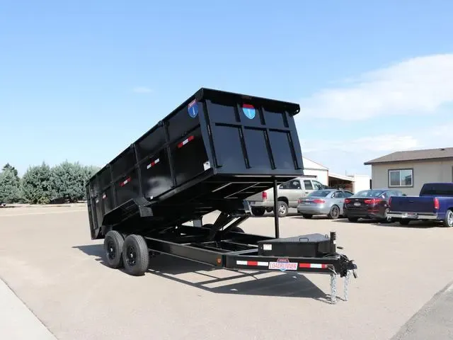 7x16 Interstate Dump Trailer FREE INSPECTION