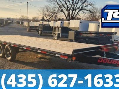 8.5x24 Double A Pro Series HB Deckover Equipment Trailer - 15.4K GVWR -