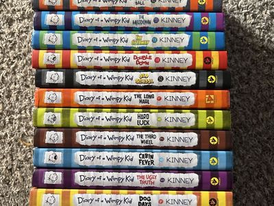 Diary of a Wimpy Kid Book Series 1-17 by Jeff Kinney - Complete Set