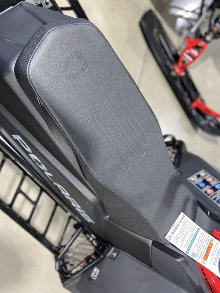 2025 Polaris® 9R RMK KHAOS 155 Storm Gray / Indy Red