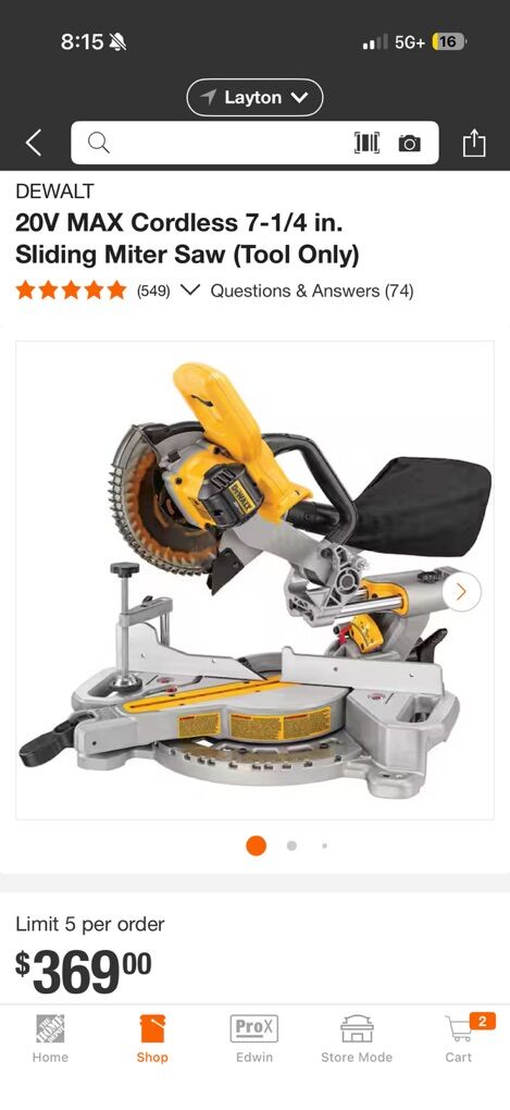 Dewalt Miter Saw