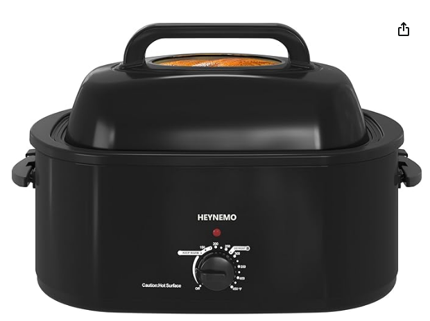 Roaster Oven 26Qt,1450W Electric Turkey Roaster Oven