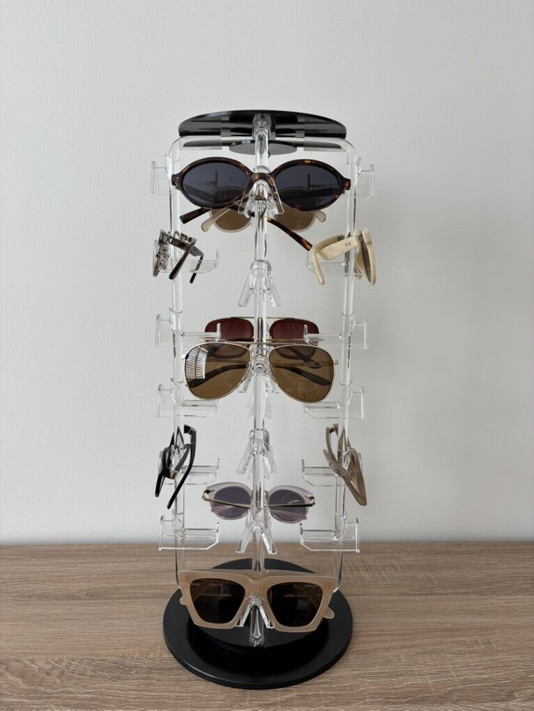 Acrylic Rotating Sunglasses/Eyewear Display Stand