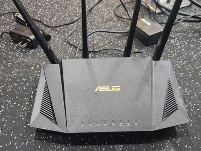 ASUS AX3000 Dual-Band Gigabit Wi-Fi Router & ARRIS SURFboard SB6190 Cable Modem Combo