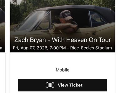Zach Bryan Concert Tickets