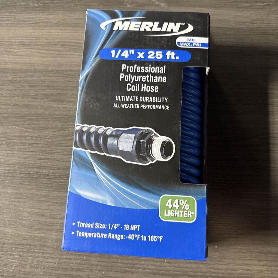 Merlin Professional Polyurethane Coil hose