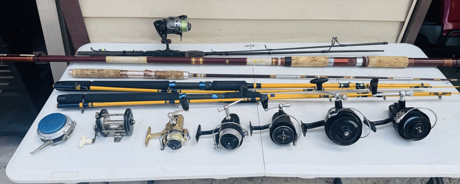 Vintage Fishing Rod & Reel Collection: Mitchell, Garcia, Daiwa, Ocean City, Martin, Berkeley, Eagle Claw