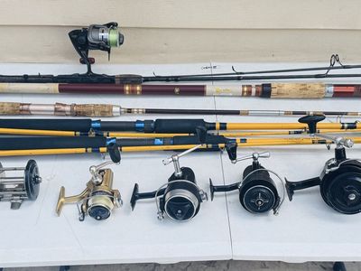 Vintage Fishing Rod & Reel Collection: Mitchell, Garcia, Daiwa, Ocean City, Martin, Berkeley, Eagle Claw