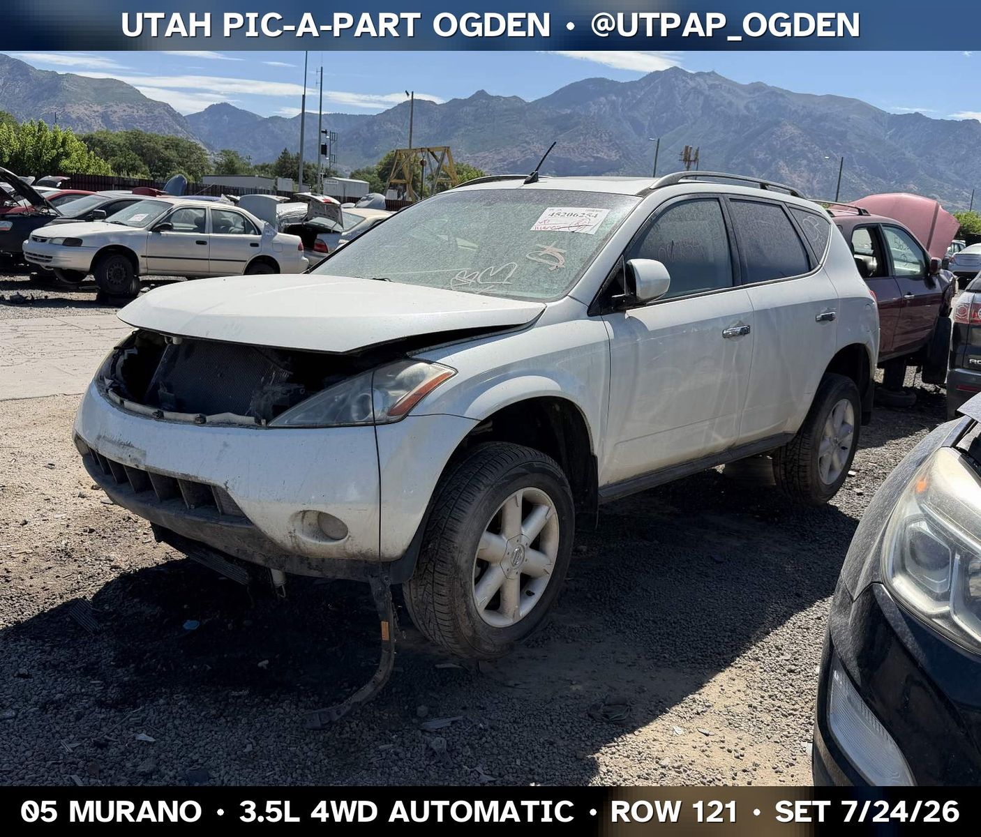 New Arrival - 2005 Nissan Murano Parts - UTPAP Ogden