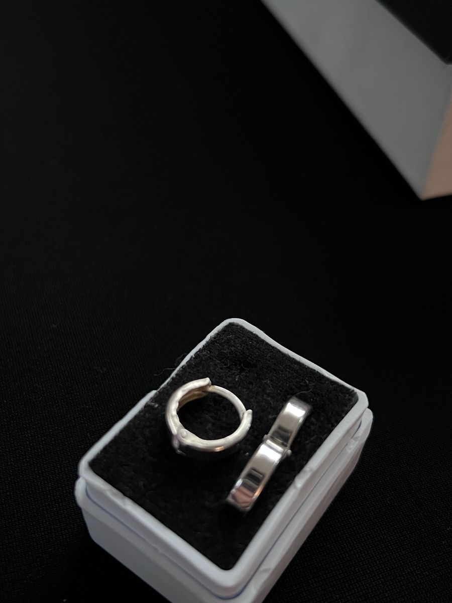 Mexican .925 Silver Hoop Earrings – Fast Sale