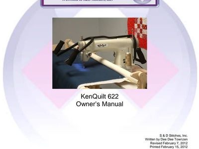 Long/medium arm quilting machine kenquilt 622 (KQ622)