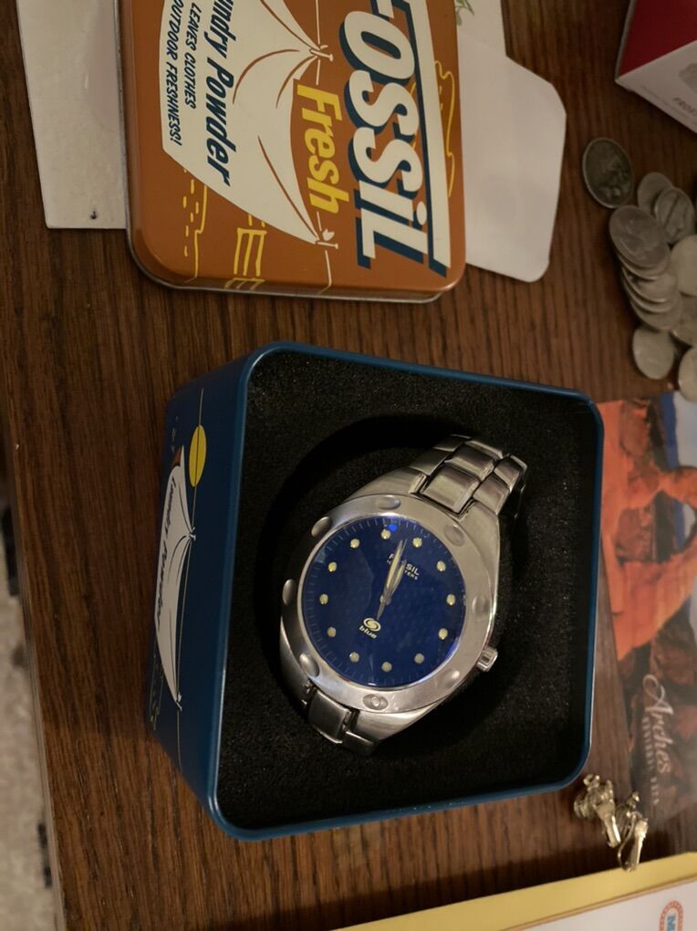 Fossil Watch W Original Container