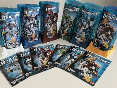 Lego Bionicle Barraki Complete set with canisters and instructions