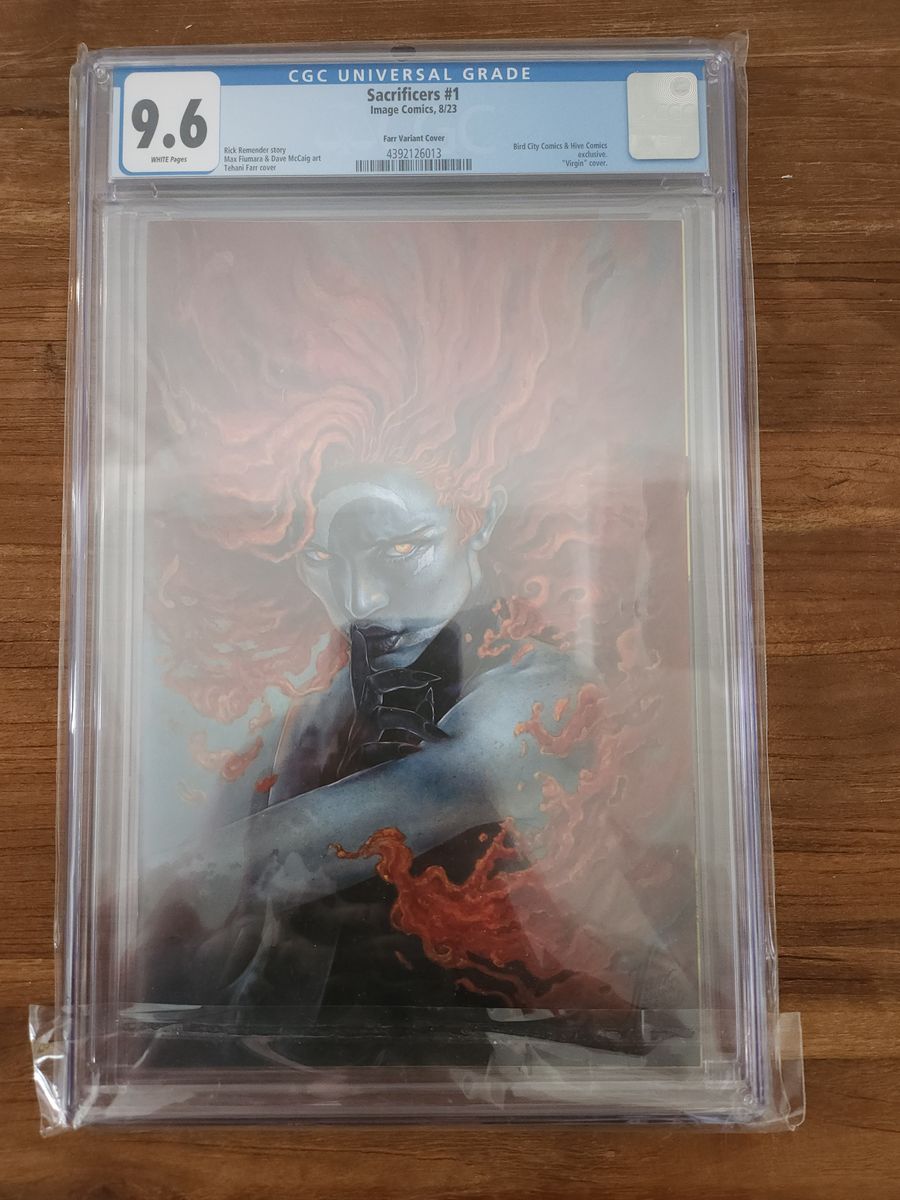 The Sacrificers #1 - Tehani Farr Cover CGC 9.6 Blue Label