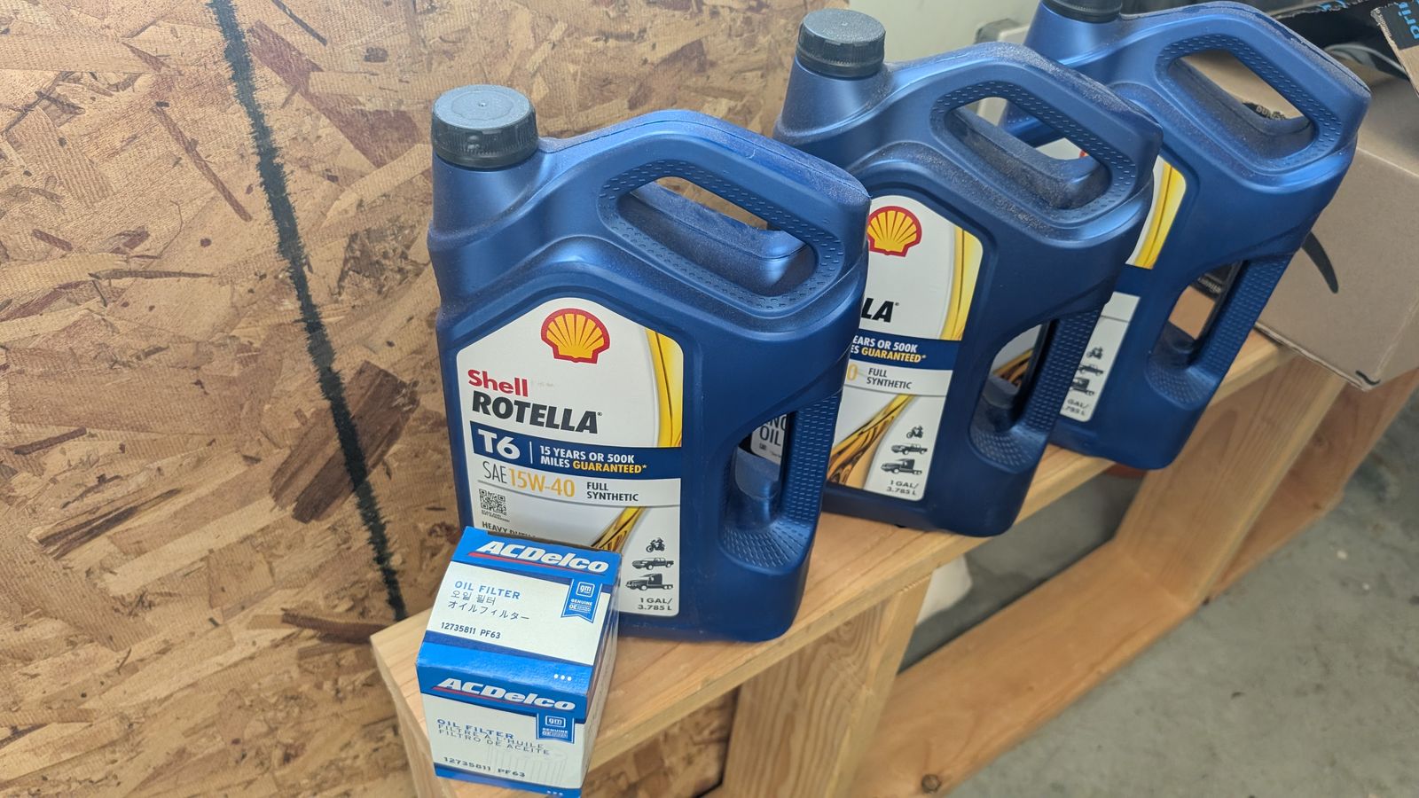 Duramax oil change kit