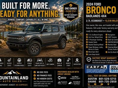 2024 Ford Bronco Badlands