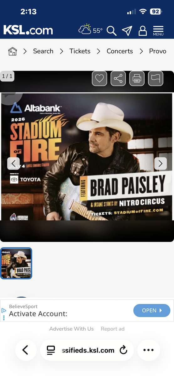 Stadium of Fire: West Side tickets