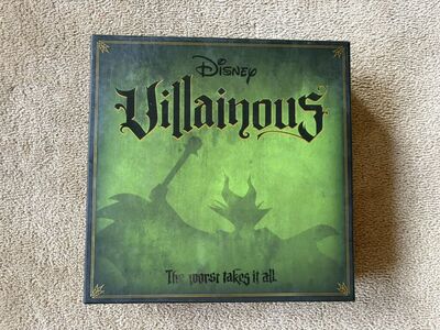 COMPLETE Disney Villainous Board Game