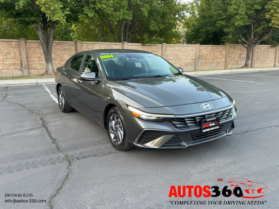 2024 Hyundai Elantra Hybrid Blue